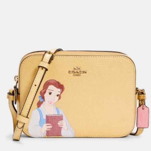 NWT Disney X Coach Mini Camera Bag With Bell - Picture 2 of 6